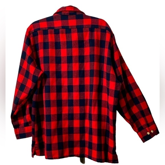 HABAND of PATERSON Heavyweight Flannel ShirtJack Buffalo Plaid Gorpcor…C… - Picture 3 of 7